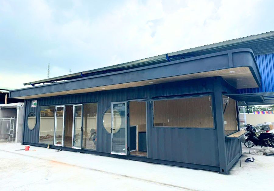 Top 50+ mẫu quán trà sữa container thiết kế ấn tượng - Ảnh 3