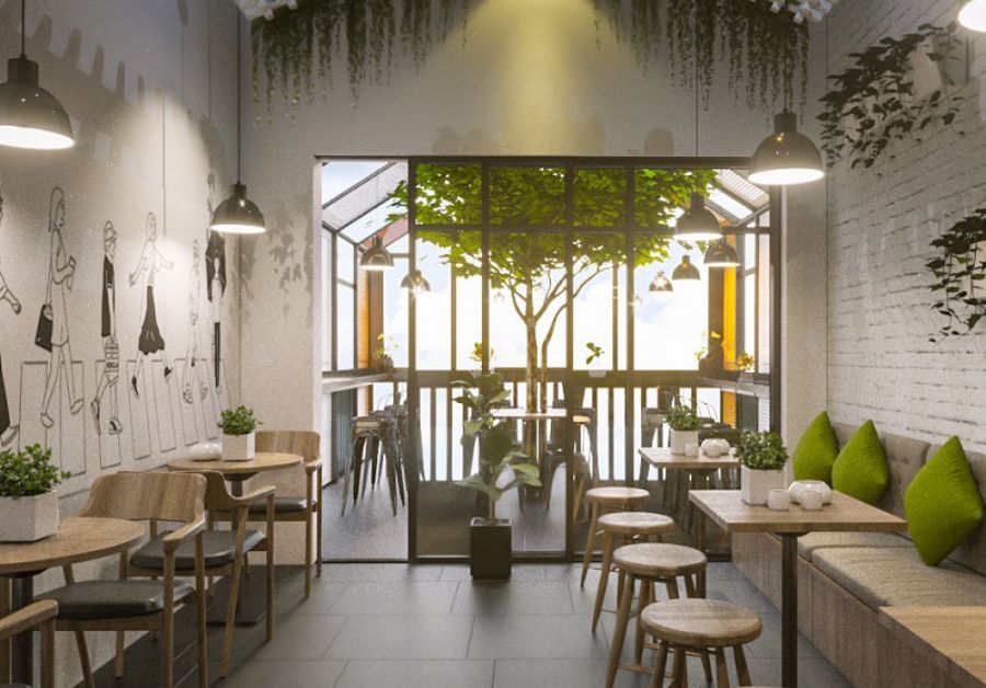 Top 50+ mẫu quán trà sữa container thiết kế ấn tượng - Ảnh 36