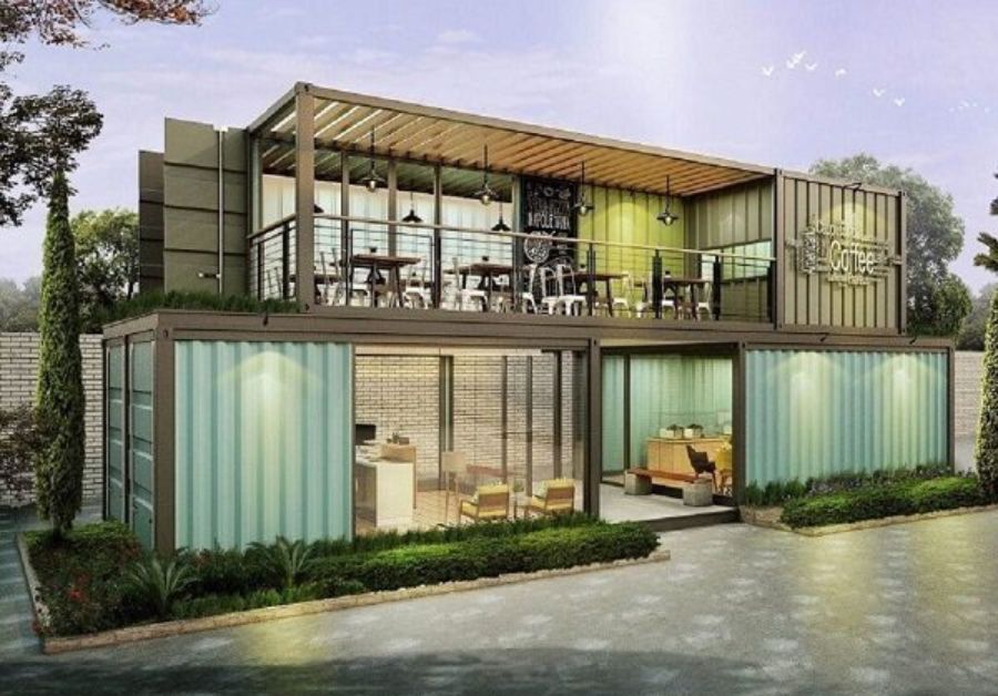 Top 50+ mẫu quán trà sữa container thiết kế ấn tượng - Ảnh 43