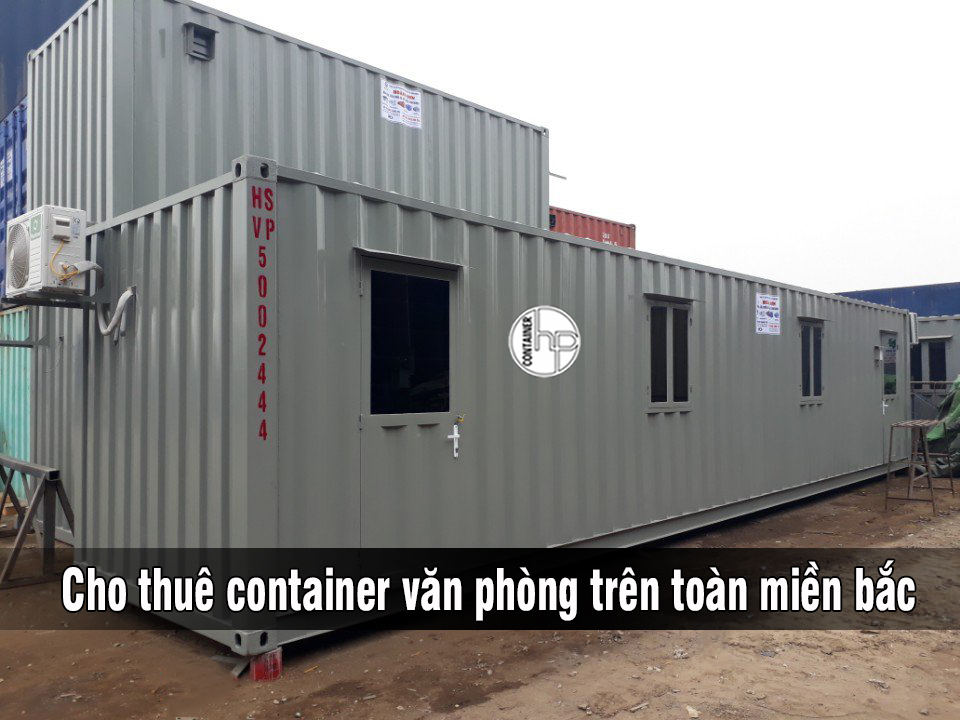 Thuê container làm văn phòng giá rẻ tại Hưng Phát Container