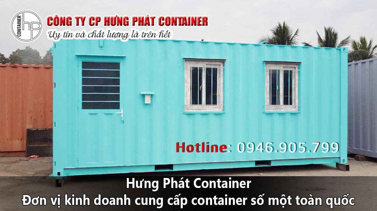 Vì sao container văn phòng của Hưng Phát được rất nhiều khách hàng tin tưởng lựa chọn