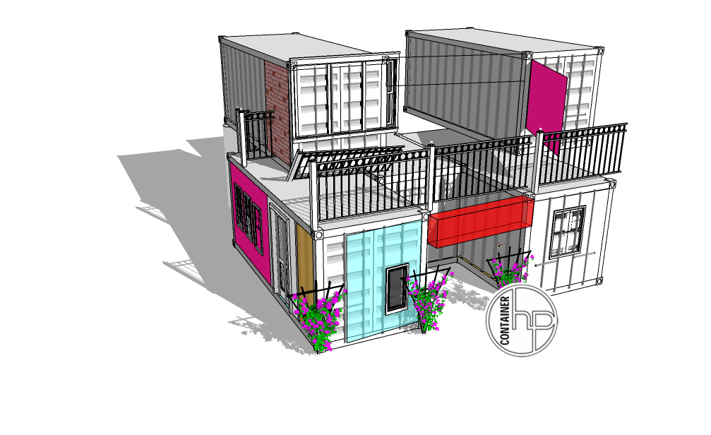 Kiến trúc sư chia sẻ bản vẽ nhà container văn phòng siêu đẹp