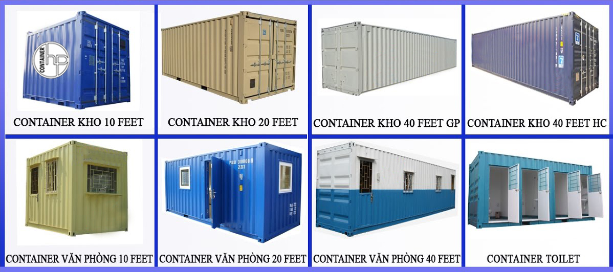 Cho thuê container các loại tại Hưng Phát