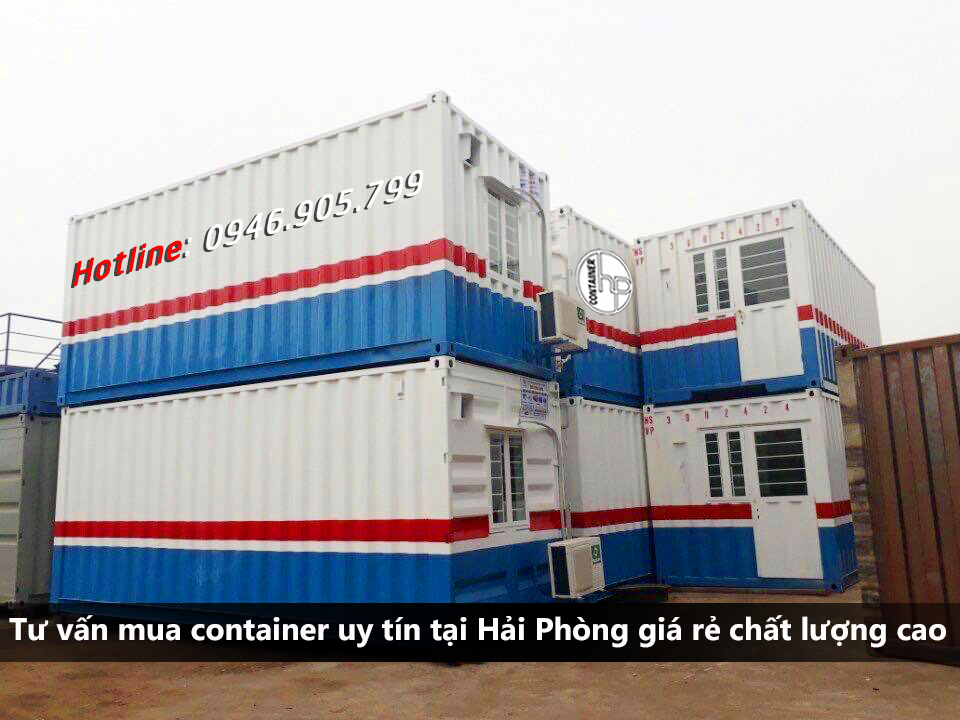 Tư vấn mua container uy tín tại Hải Phòng giá rẻ chất lượng cao